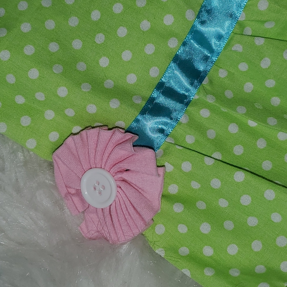 Girl's boutique ruffle matching set outfit 2T-3T - Picture 4 of 6
